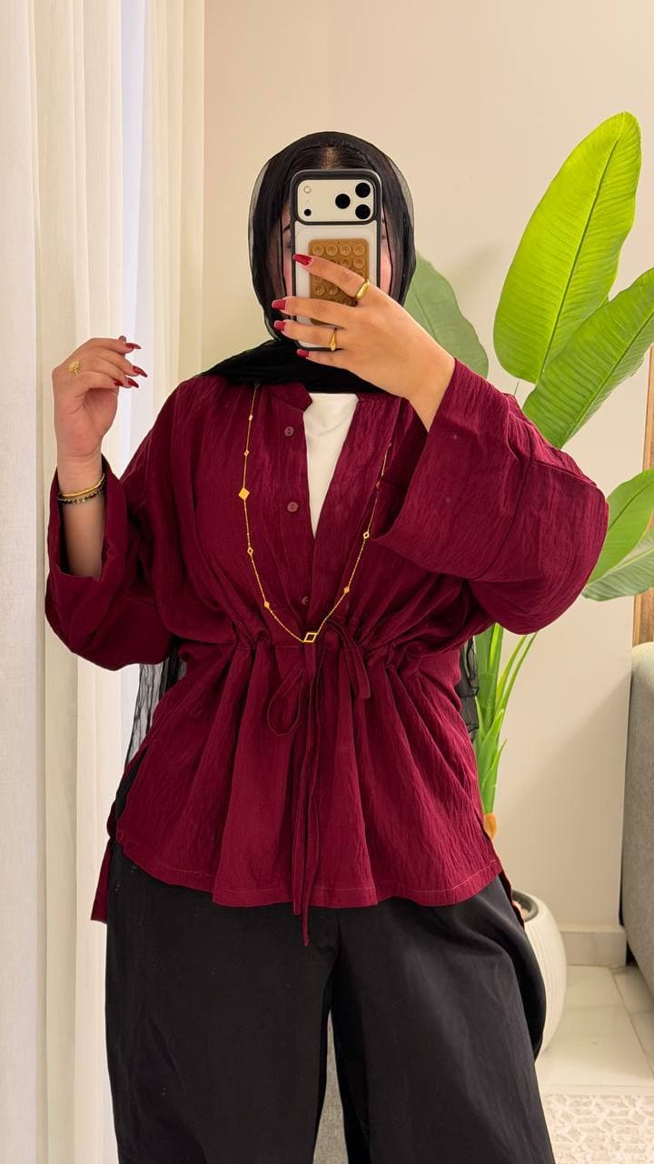 شميز قطن ابيض